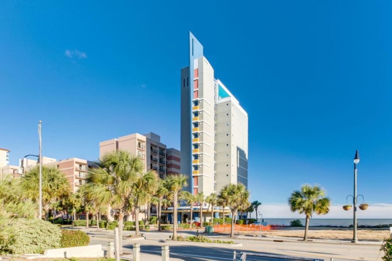 Stunning Oceanfront Views W Pool - Atlantica Towers Condo 默特尔比奇 外观 照片