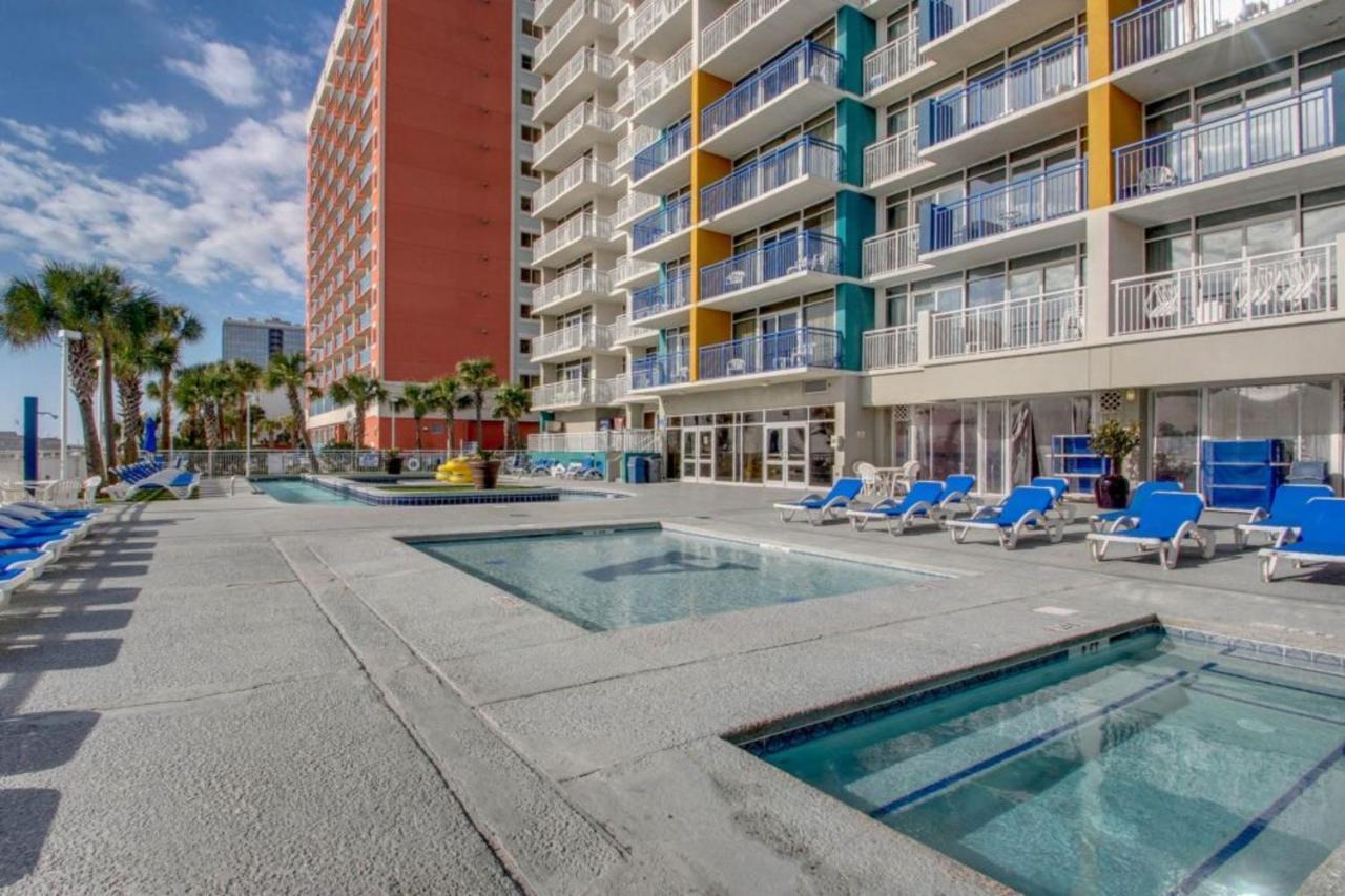 Stunning Oceanfront Views W Pool - Atlantica Towers Condo 默特尔比奇 外观 照片