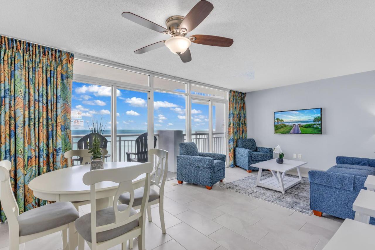 Stunning Oceanfront Views W Pool - Atlantica Towers Condo 默特尔比奇 外观 照片